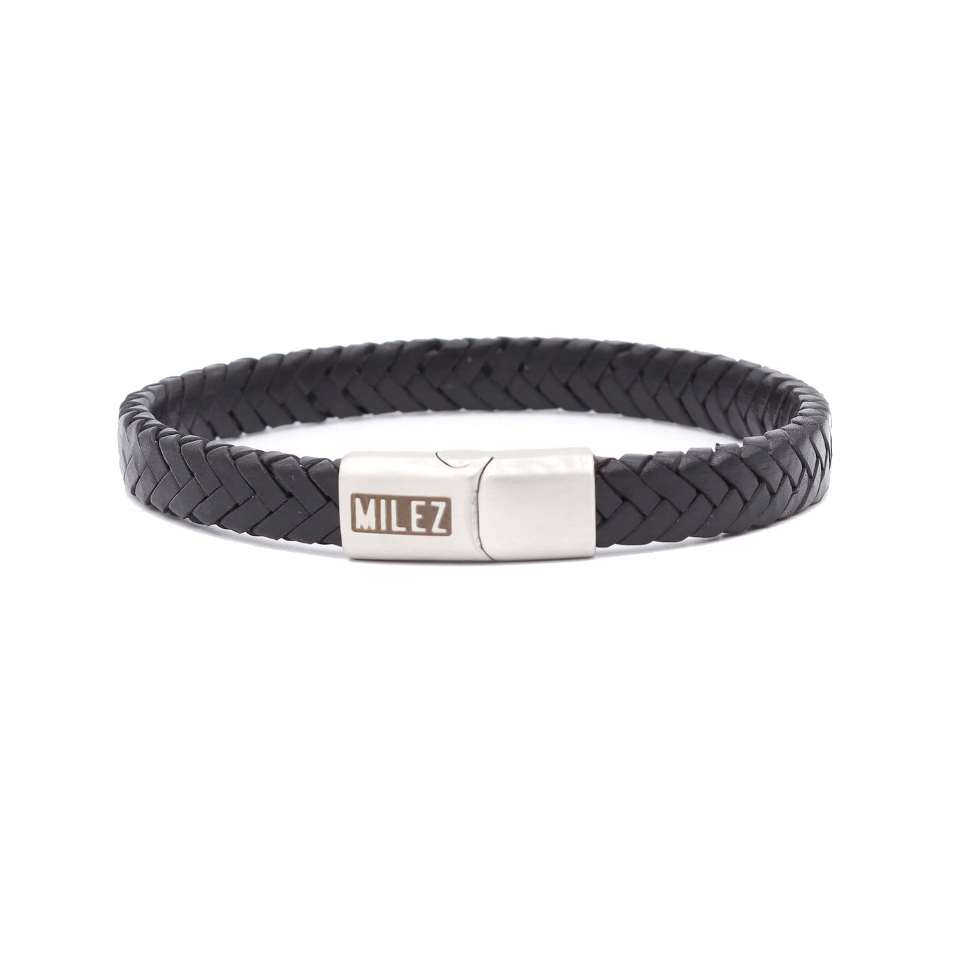 Sem - leren armband zwart