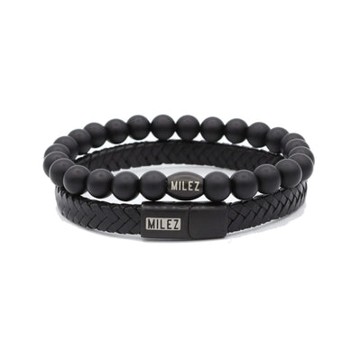 GRATIS Heren set Zwart - zwart slotje