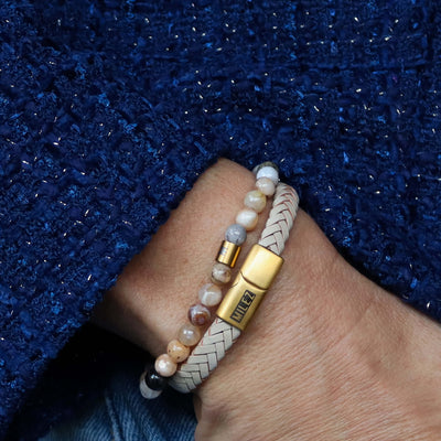 Set Dames 'Classy Cream' goud