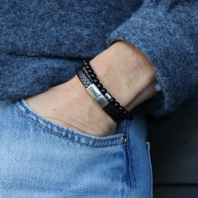 Set Dames 'Black Beauty' zilver