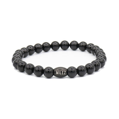 Tom - kralenarmband zwart