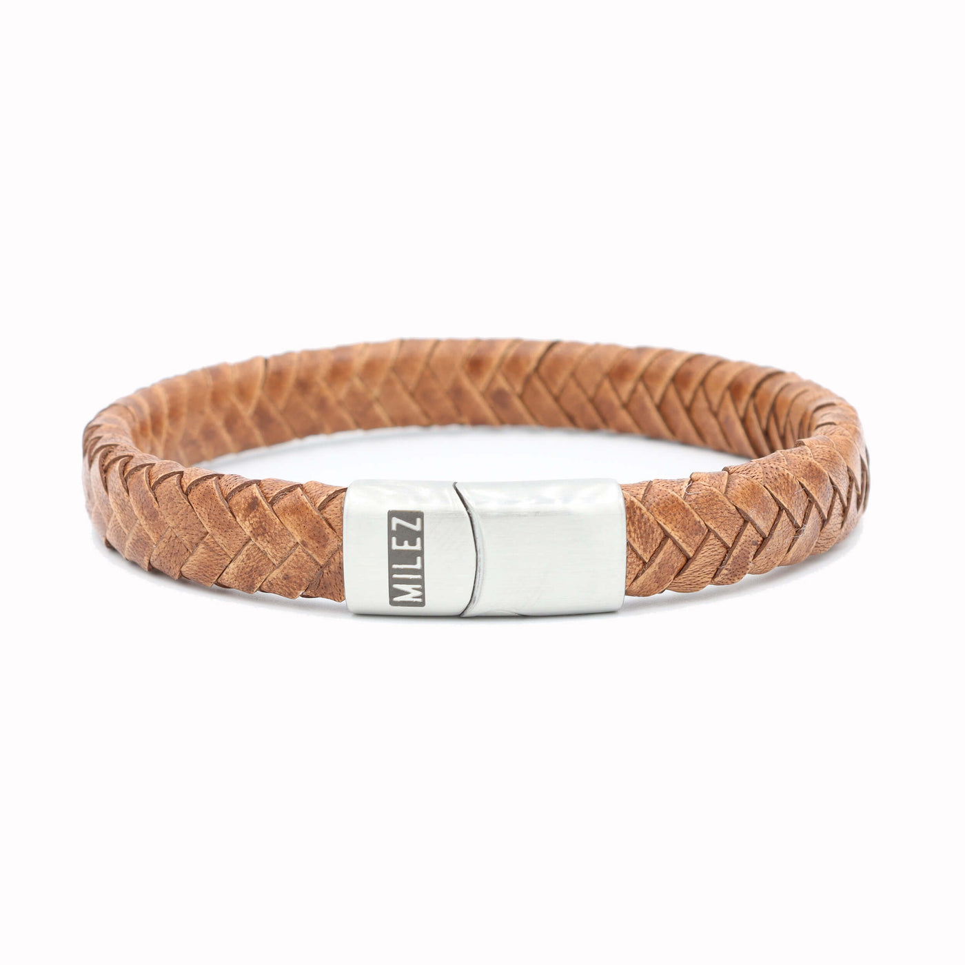 🎁 Gratis leren armband cognac (100% off)